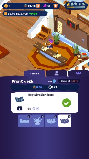 帝國大亨空閑旅館破解版最新版Idle Inn Tycoon
