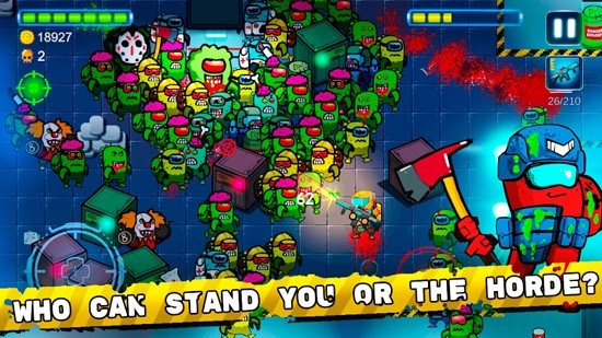 太空僵尸射手最新版(Zombie In Space)