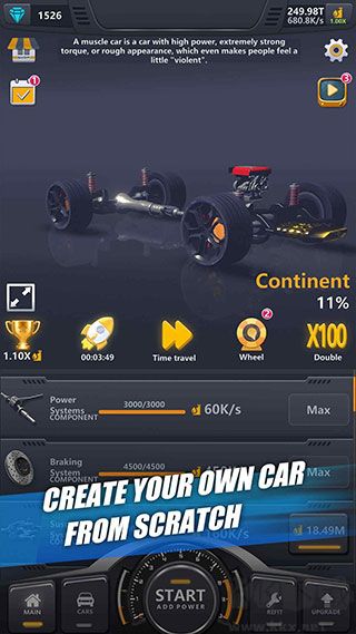 無限鉆石版 v1.0.10 放置工廠改裝汽車破解版