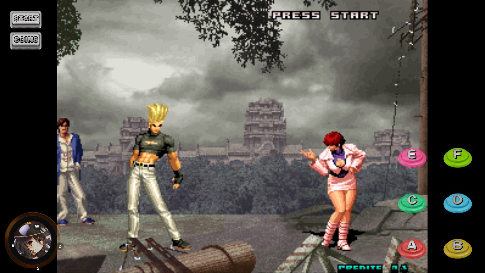 拳皇2002女高尼茨改版 KOF 2002 Goeniko PS2 _ 作者 Dream