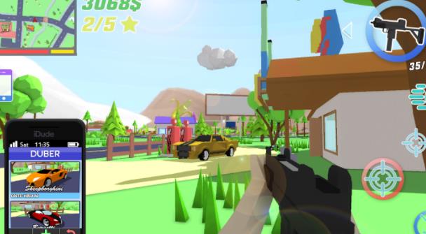 沙盒模擬器《Dude Theft Wars》正式版