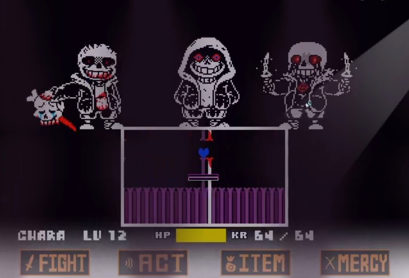 UNDERTALE手機(jī)版更新—三重邪骨審判