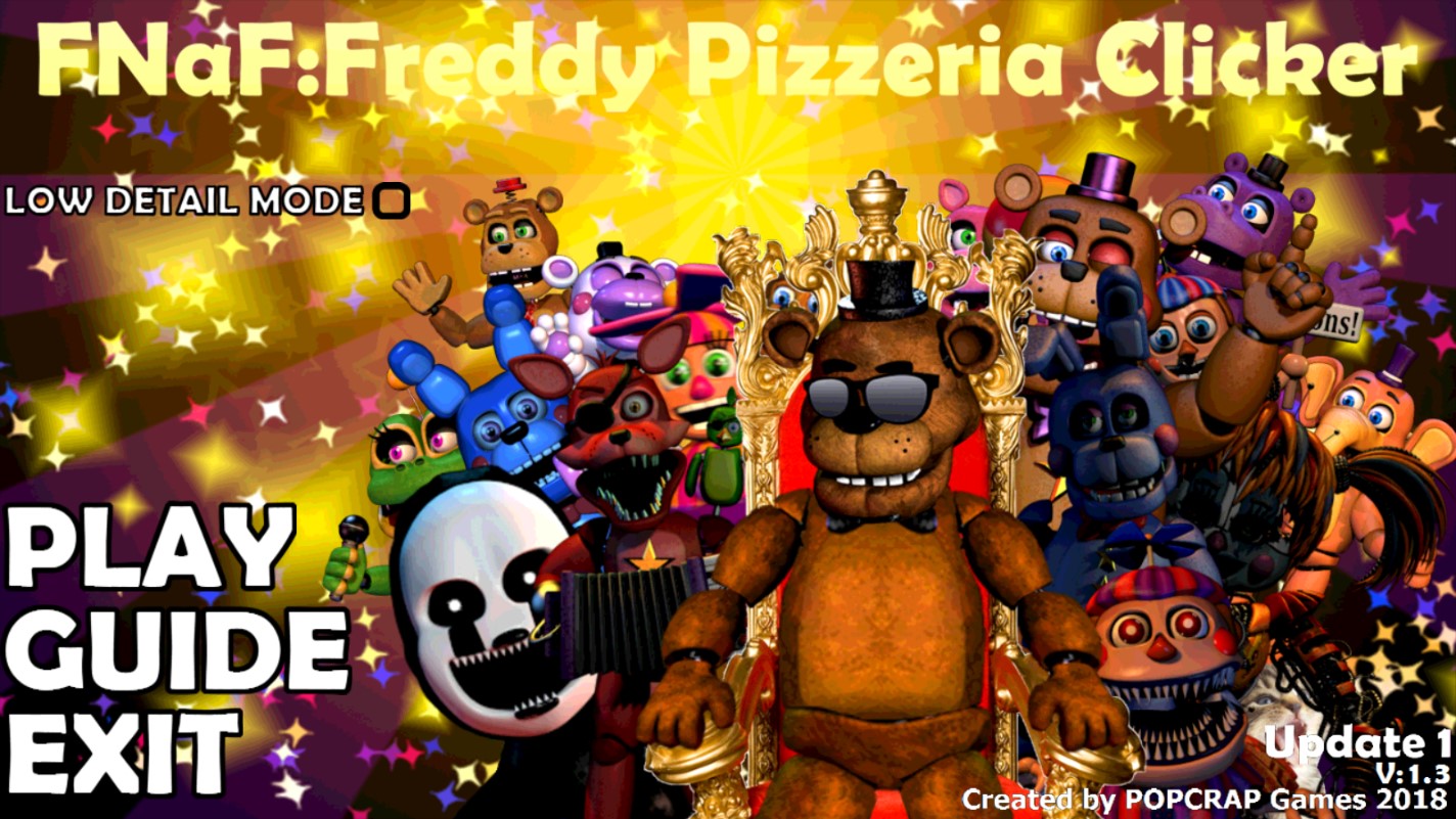 玩具熊午夜后宮披薩店模擬器官方版FNaF Freddy Pizzeria點擊游戲