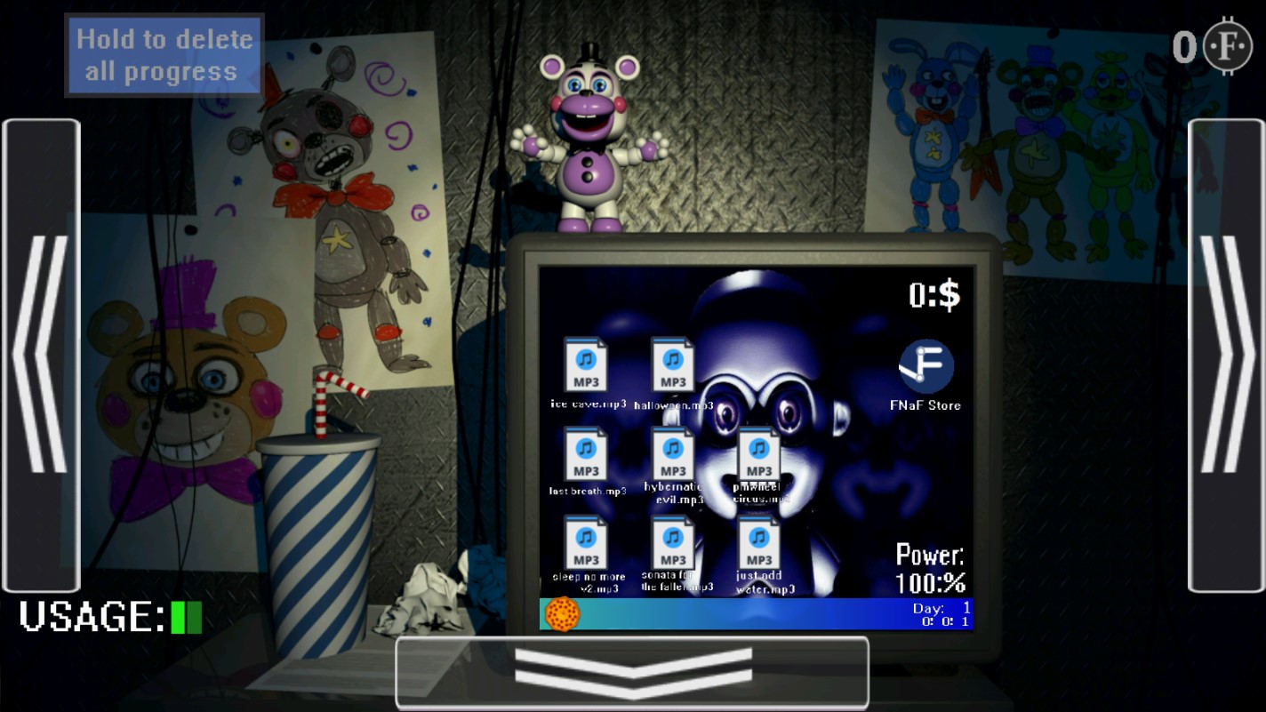 玩具熊午夜后宮披薩店模擬器官方版FNaF Freddy Pizzeria點擊游戲