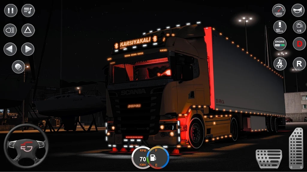 City Euro Truck Simulator 3d.