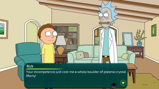 瑞克和莫蒂游戲模擬器(RickAndMorty)