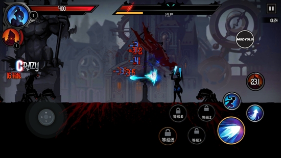暗影騎士高級版內(nèi)置菜單版(Shadow Knight: Era of Legend)