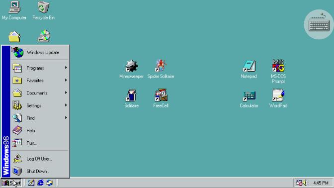 Win98中文版模擬器