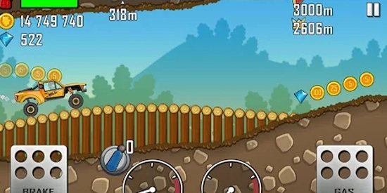 登山賽車最新版本(Hill Climb Racing)
