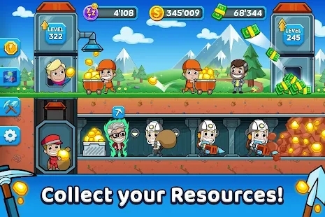 空閑礦工大亨官方版(Idle Miner)