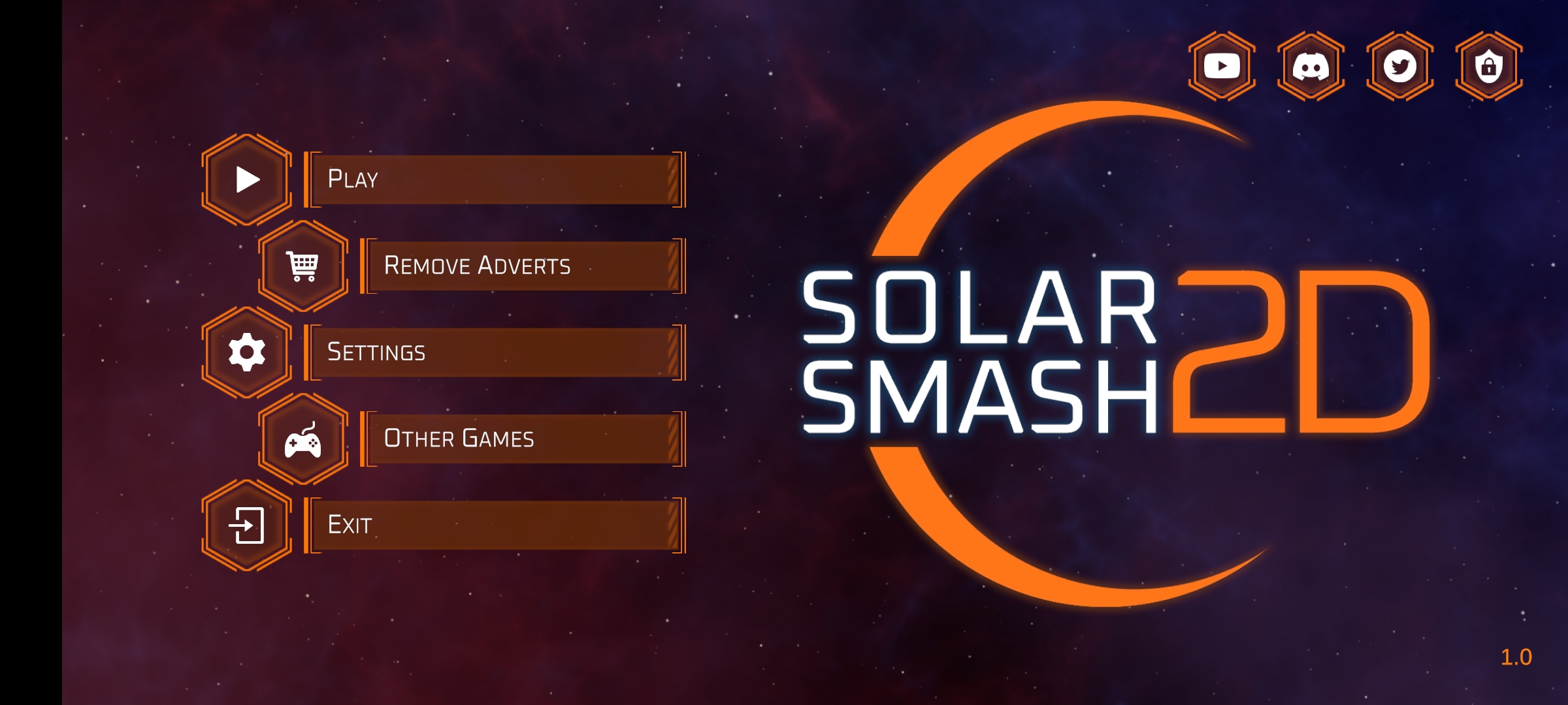 《Solar Smash 2D 星球爆炸模擬器最新版》