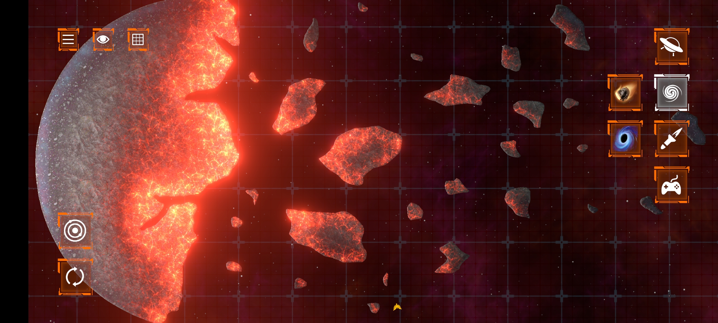 《Solar Smash 2D 星球爆炸模擬器最新版》