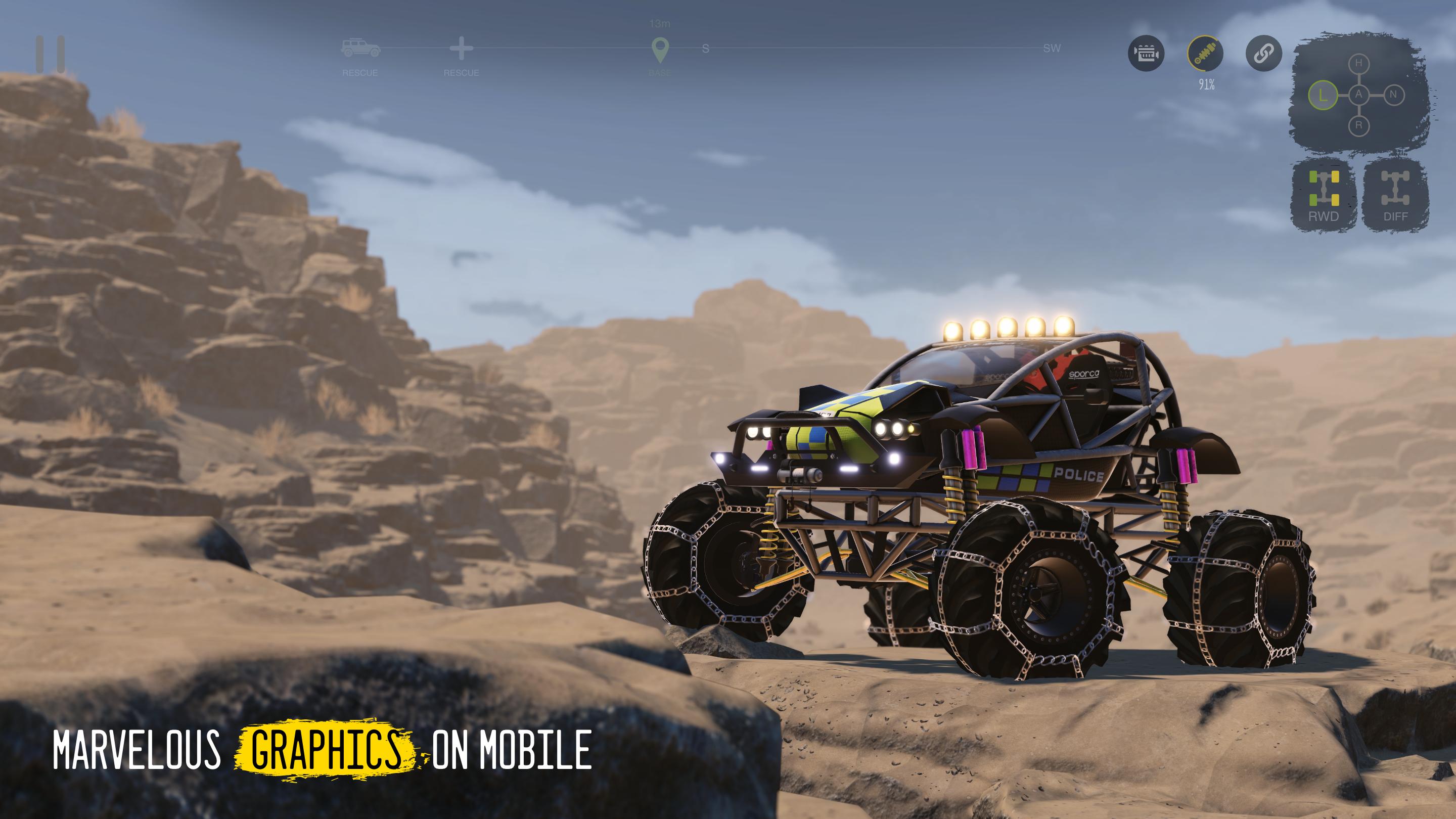 泥濘越野汽車模擬器(Mudness)最新版
