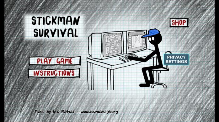 Stickman Survival: Midnight Mansion