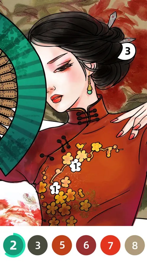 愉快的填色游戲