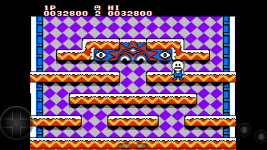 雪人兄弟大頭版手機游戲