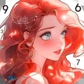 泡泡數(shù)字填色正版