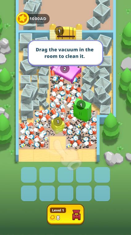 Merge Clean 3D吸塵器合并游戲最新版