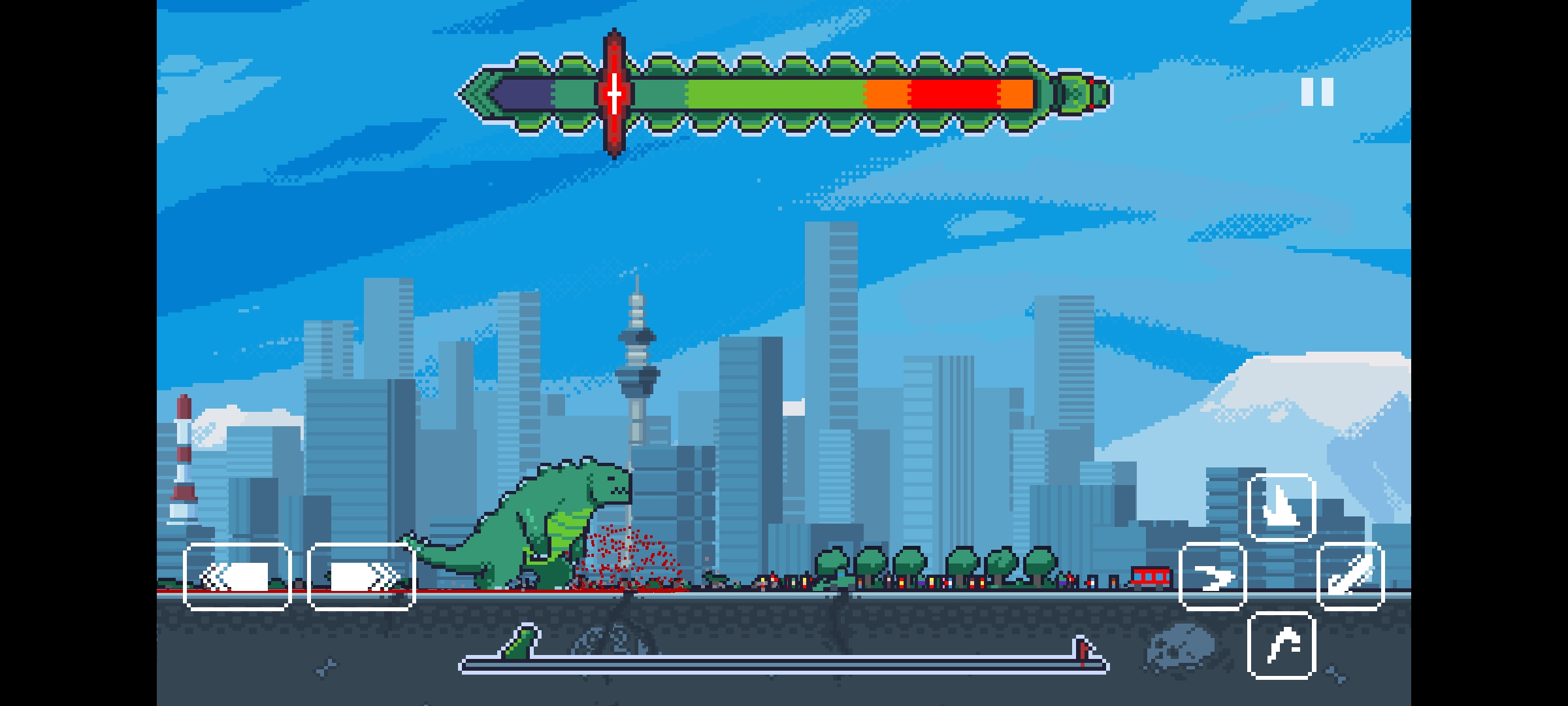 Laser Lizard哥斯拉無廣告版游戲