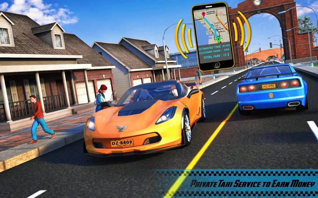 出租車模擬器2019：跑車司機官方版