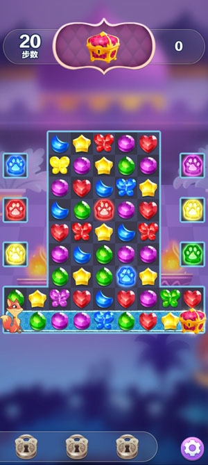精靈與寶石破解版大量貨幣(Genies & Gems)