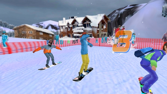 滑雪大師3D破解版Snowboard Master