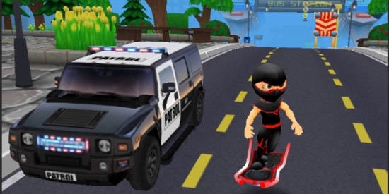 地鐵忍者快跑最新版(Ninja Subway Surf)