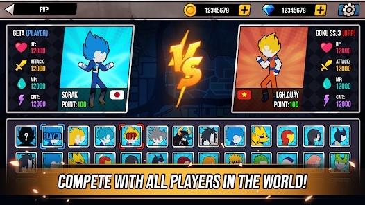 超級火柴人龍勇士最新版(Super Stickman Dragon Warriors)