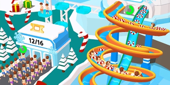 閑置水上樂園官方版(Idle Water Slide)