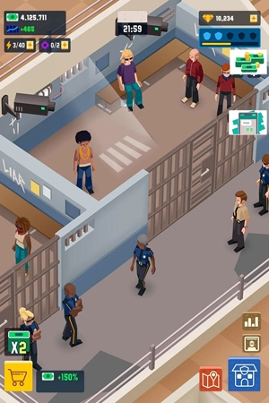 閑置警察大亨最新版(Idle Police Tycoon)