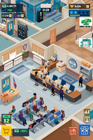 閑置警察大亨最新版(Idle Police Tycoon)