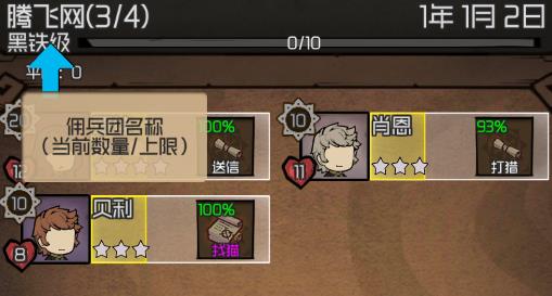 數(shù)值傭兵團(tuán)游戲