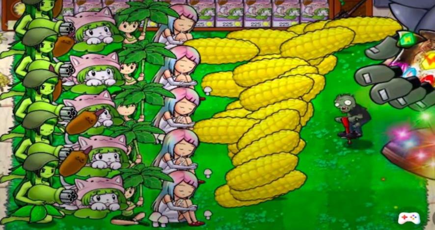 植物爭斗：僵尸植物娘化版