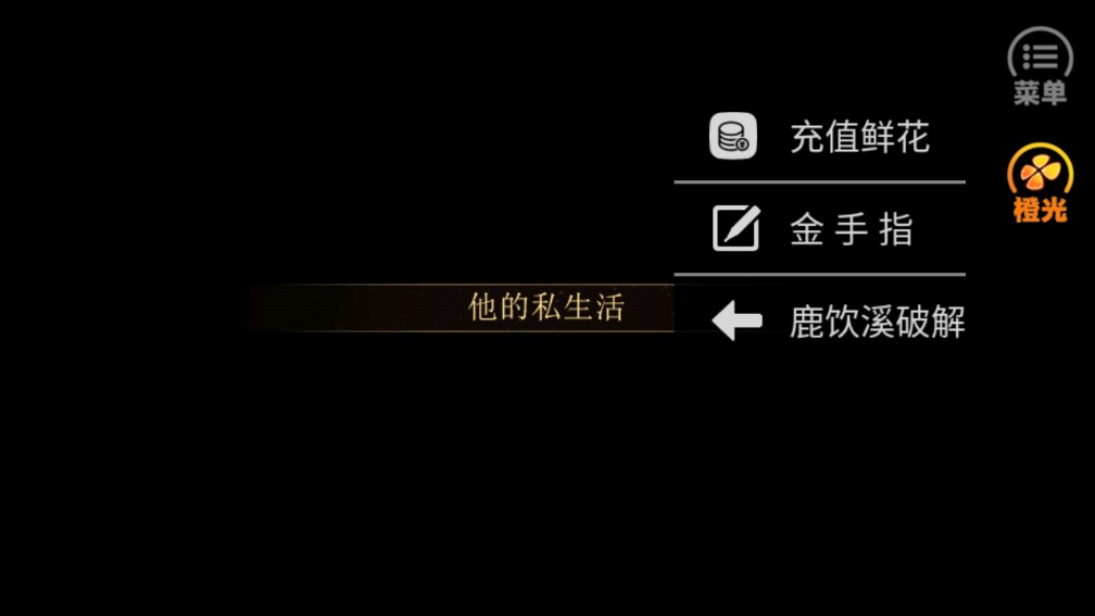 他的私生活橙光破解版終章