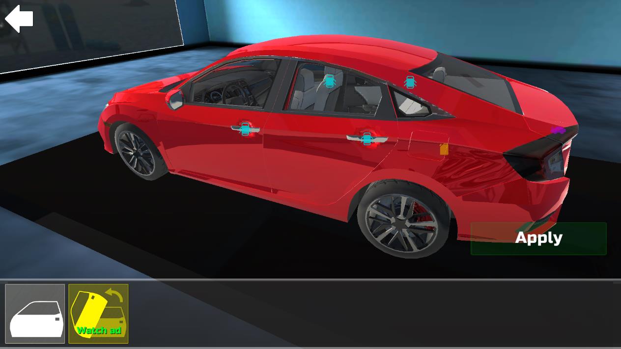 城市駕駛模擬器(Civic)