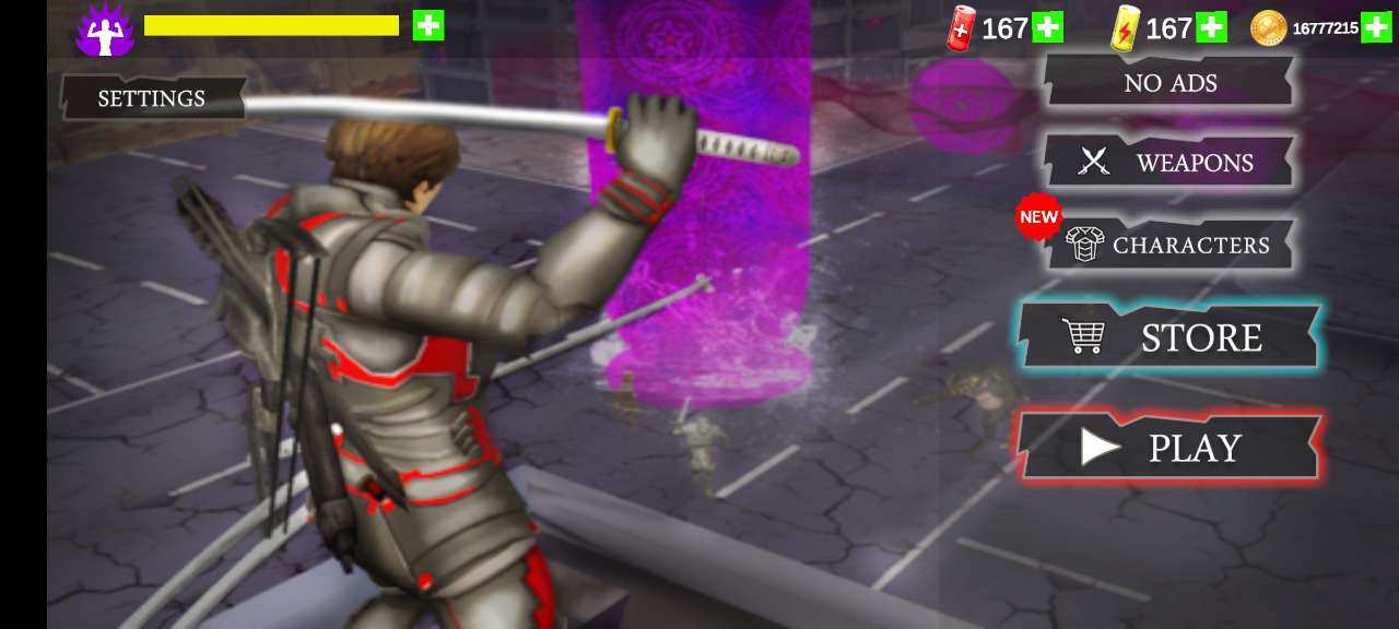 忍者戰(zhàn)士黑暗劍修改版