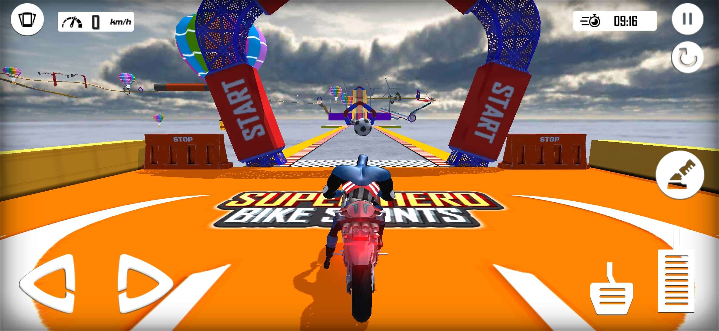 Superhero Bike Stunts最新手游