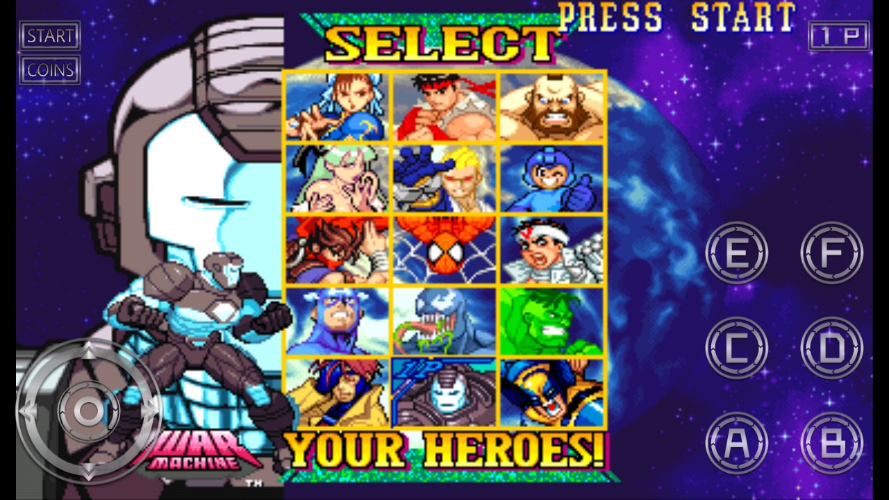 漫威VS卡普空手機版Plus Stick64