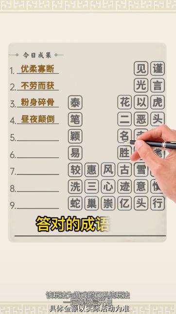 成語狀元紅包版2023