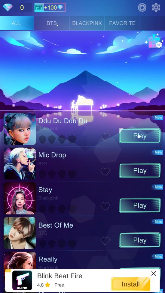 Kpop Tiles Hop最新版本