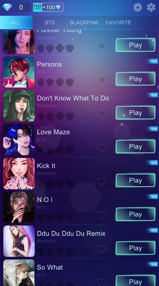 Kpop Tiles Hop最新版本