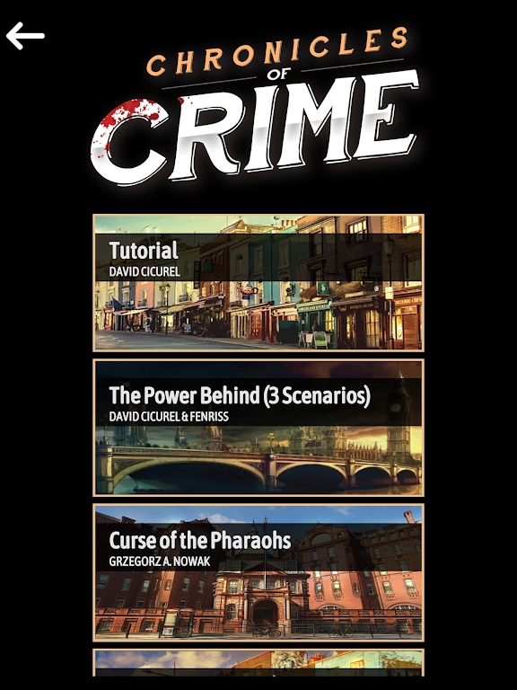 Chronicles of Crime官方推理事件簿