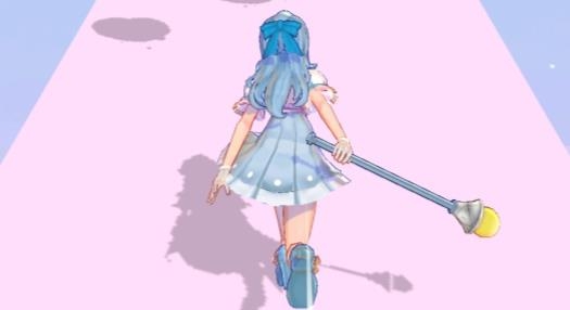 魔力美少女跑酷游戲最新版(Magical Girl Run)