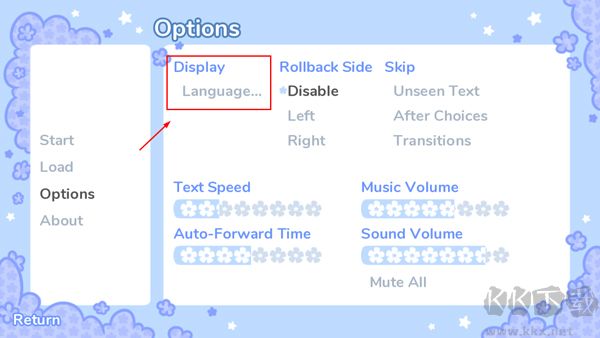 Starry Flowers官方正版怎么設(shè)置中文截圖2