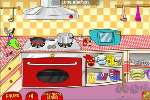露娜的開放式廚房手機游戲怎么接水截圖