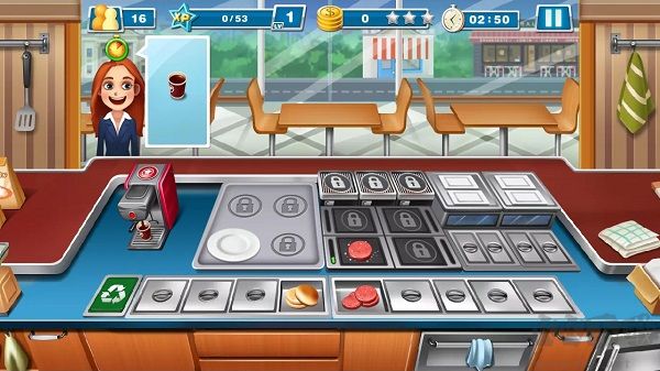 美食烹飪家破解版無(wú)限鉆石金幣版游戲攻略3