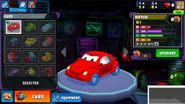 瘋狂車吃車5車輛解鎖版怎么設(shè)置中文截圖2