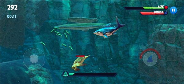 饑餓鯊史前世界破解版免費鉆石金幣版內(nèi)容介紹2