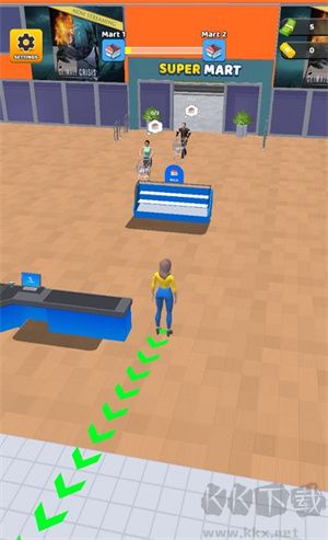 超級(jí)市場(chǎng)手游官方版(Super Mart)怎么玩