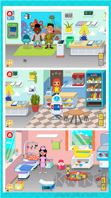 小黃過家家綠色版